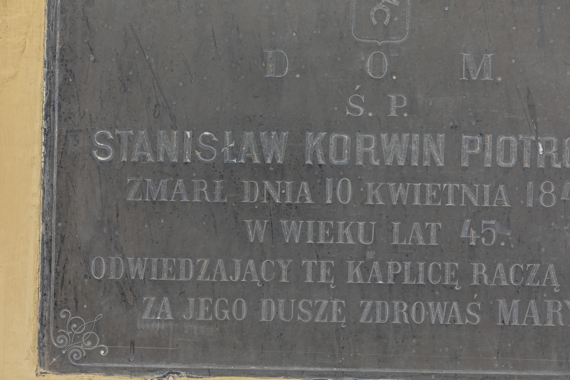 Tablica pamiątkowa Stanisława Korwin-Piotrowskiego