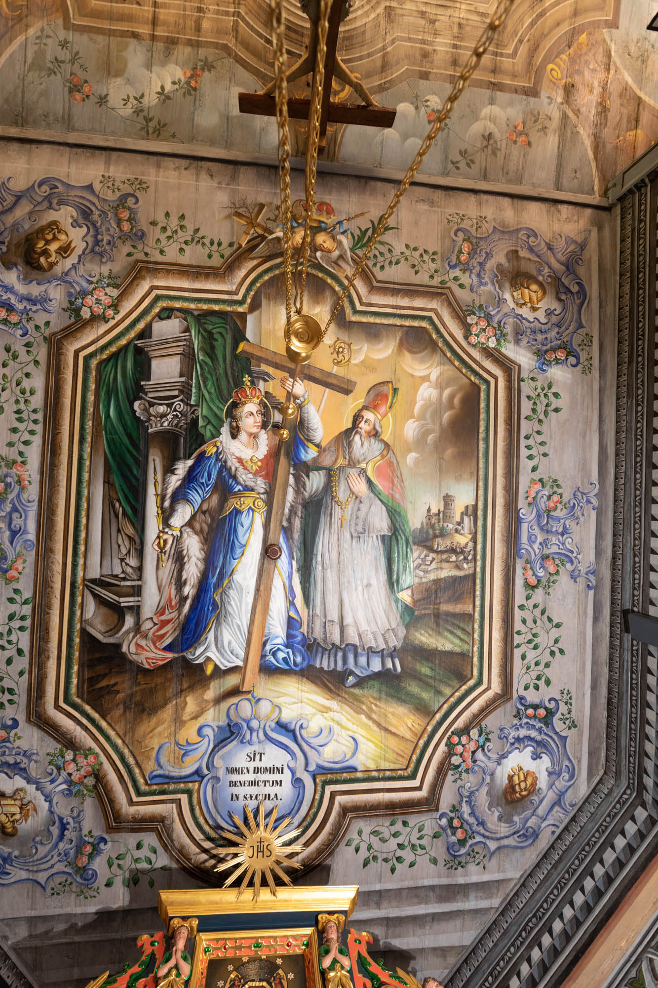 sufit prezbiterium