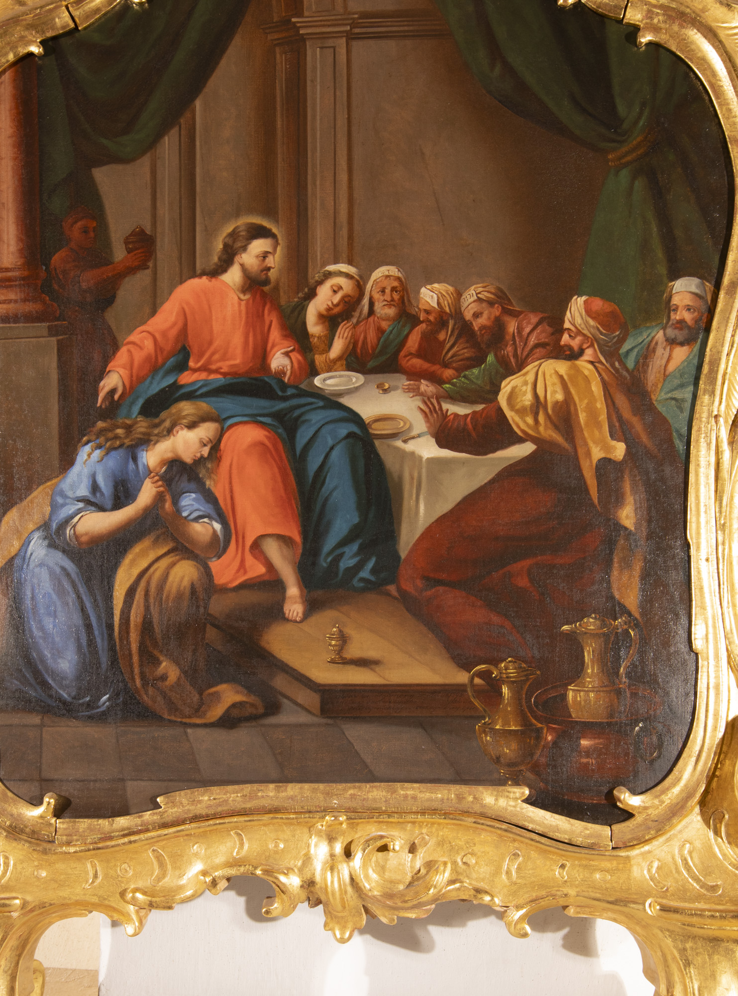 Obraz – Umywanie nóg przez Marię Magdalenę