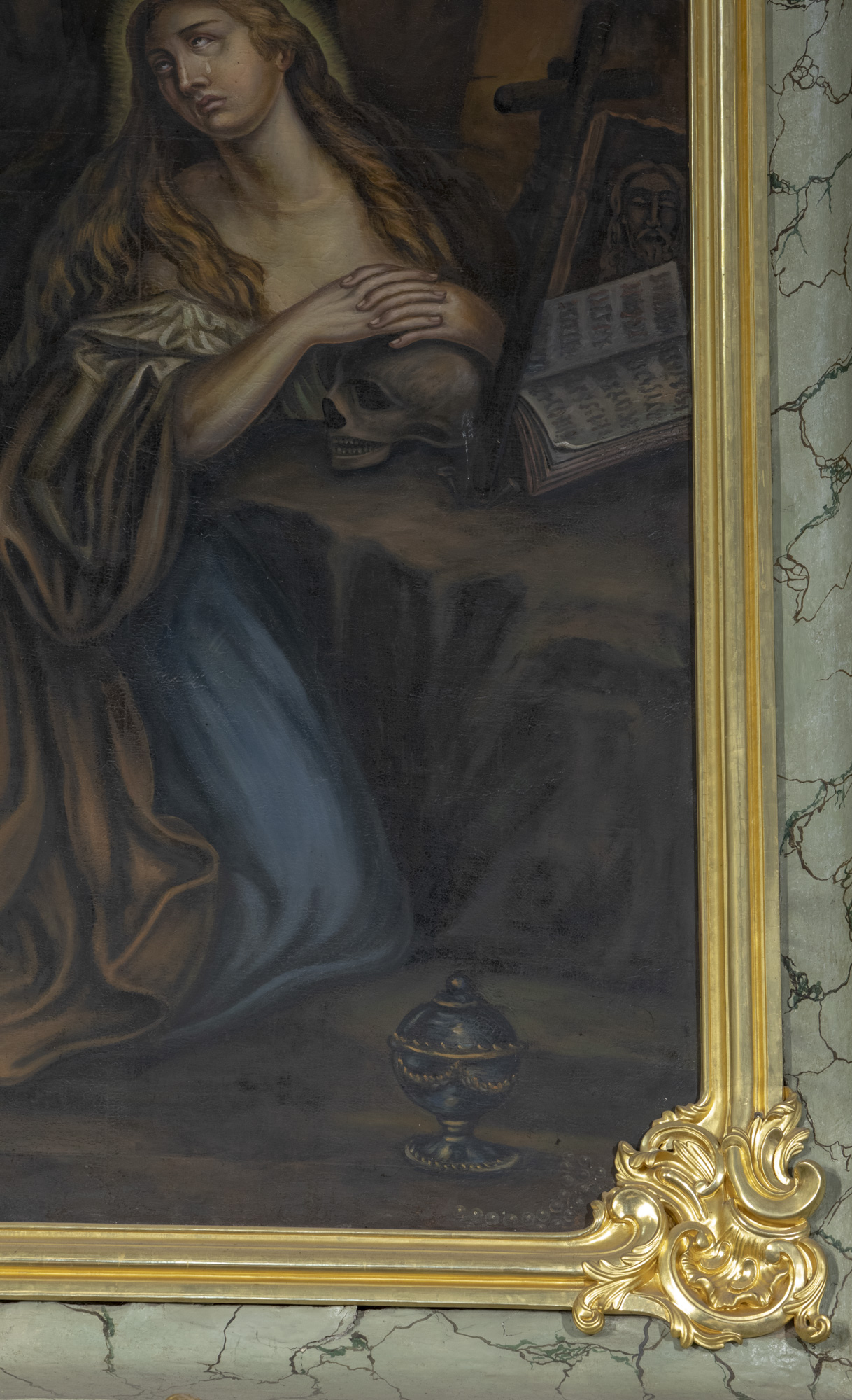 Obraz – św. Maria Magdalena w ołtarzu głównym