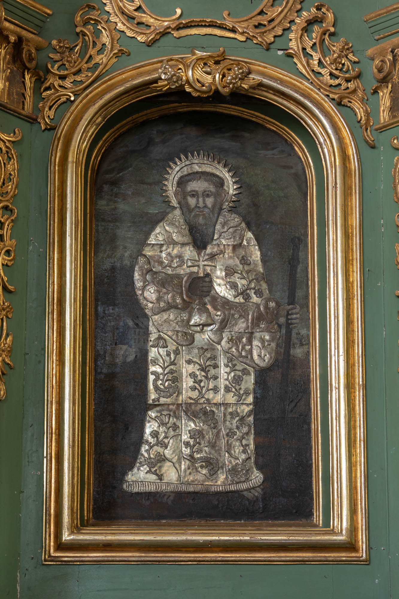 Obraz - św. Antoni (ołtarz boczny prawy)