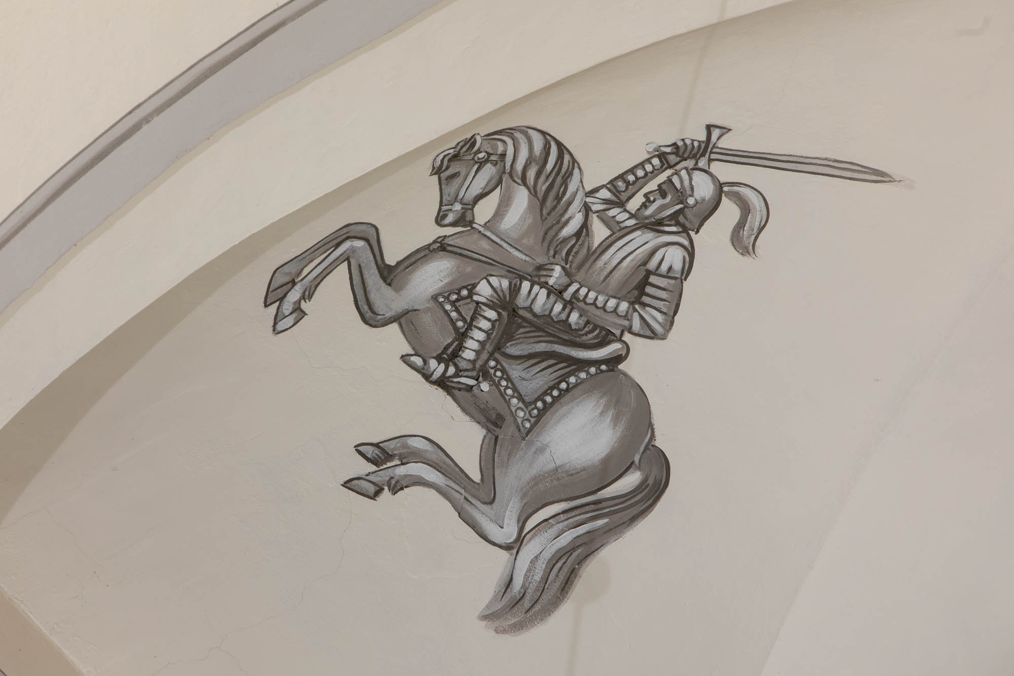 Polichromia nawy i prezbiterium