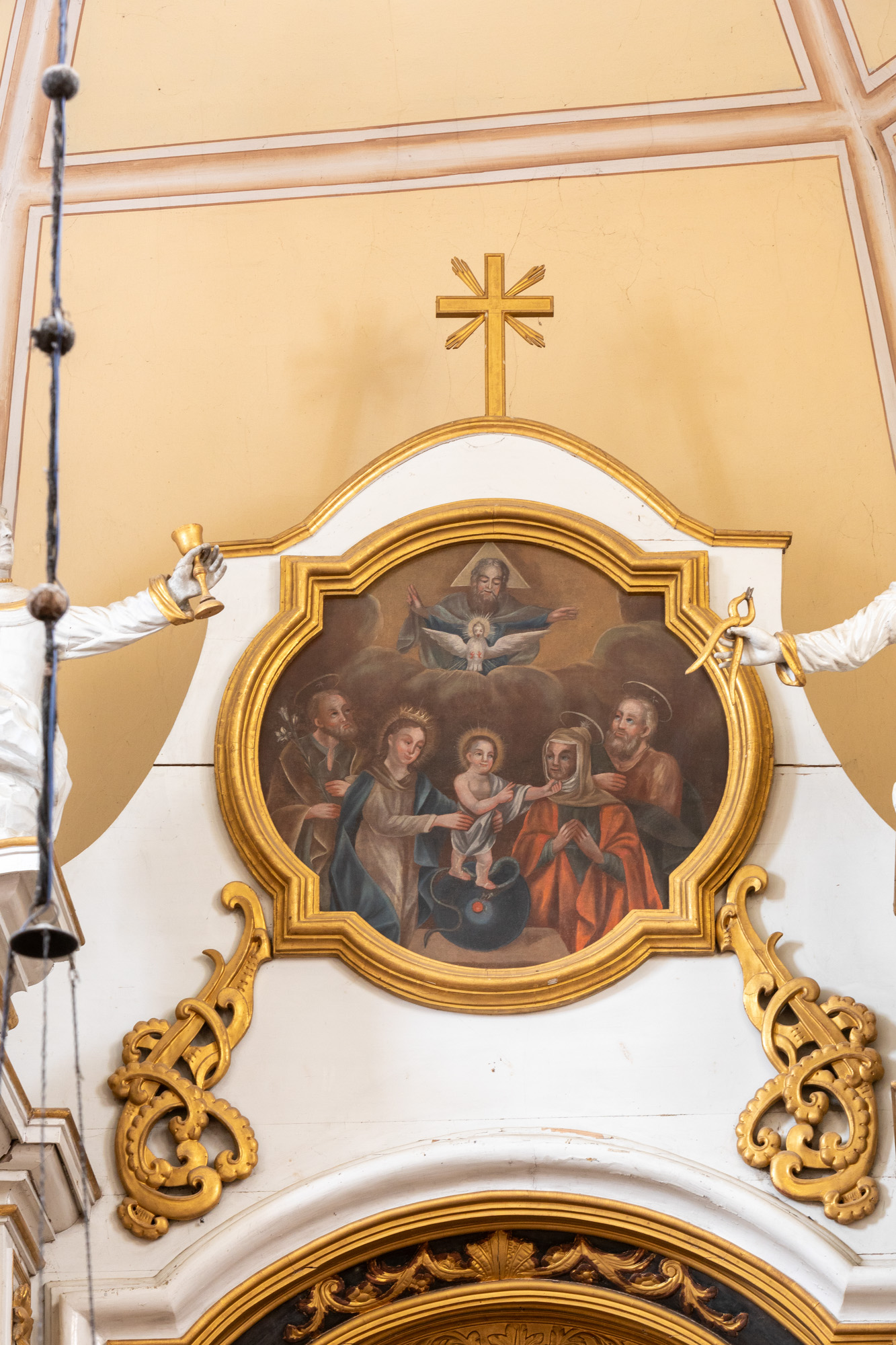 Obraz świętej Rodziny ze świętą Anną i Janem Chrzcicielem