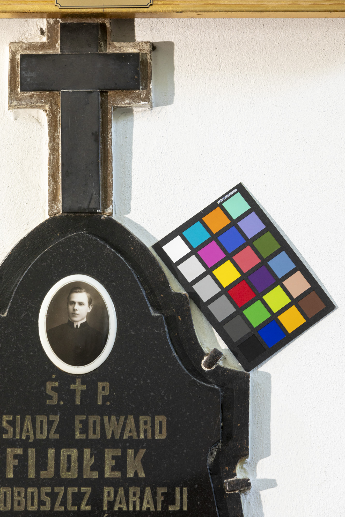Epitafium ks. Edwarda Fijołka zm. 1920 r