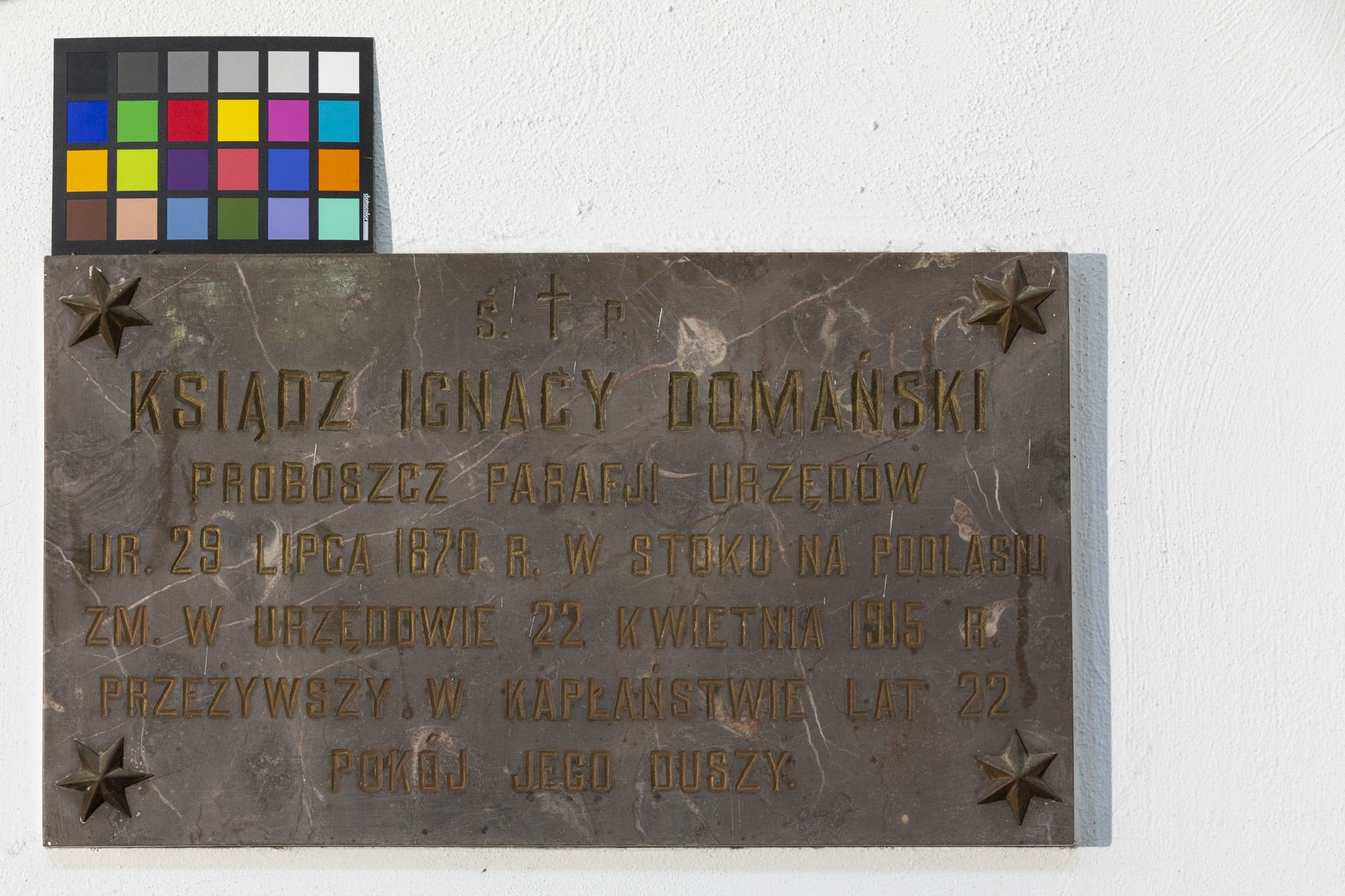 Epitafium ks. Ignacego Domańskiego