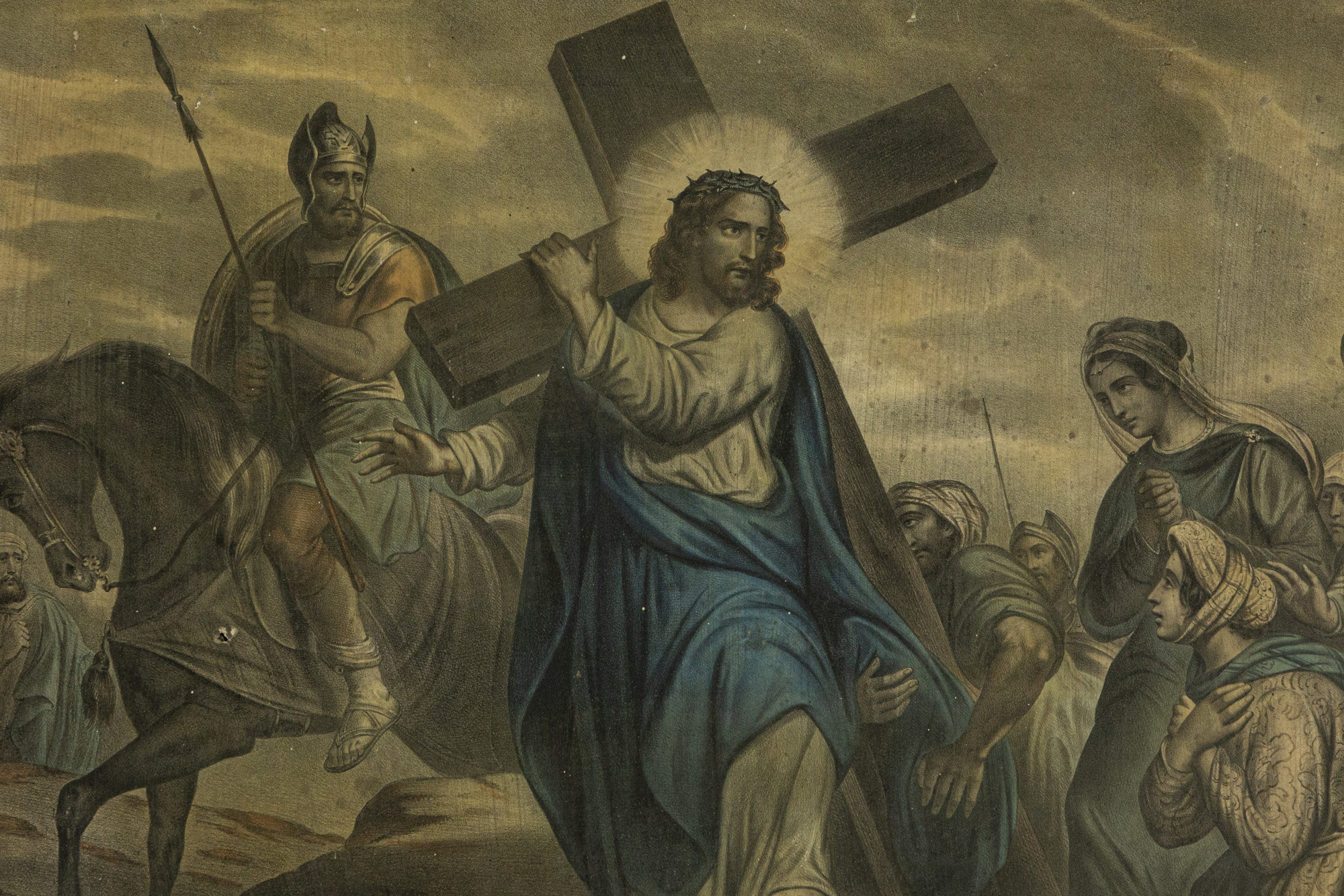 Stacja drogi krzyżowej – Pan Jezus pociesza płaczące niewiasty