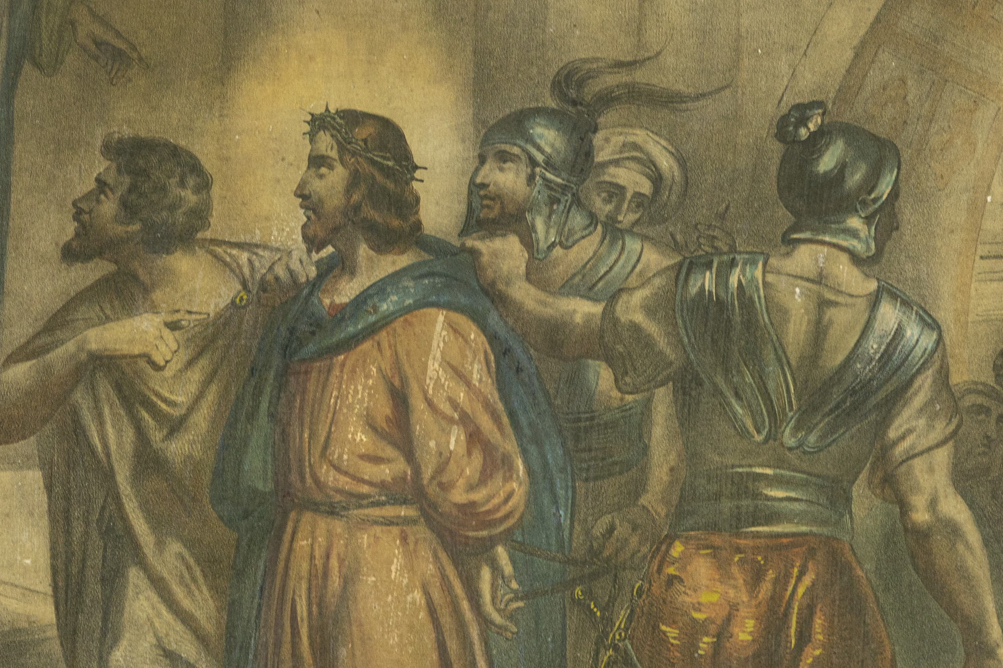 Stacja drogi krzyżowej – Pan Jezus skazany na śmierć
