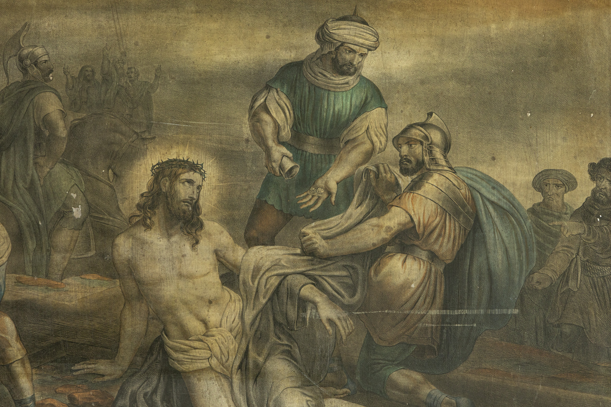 Stacja drogi krzyżowej – Pan Jezus z szat obnażony