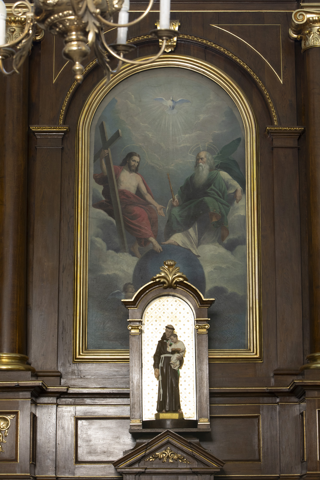 OŁTARZ boczny pw. św. Trójcy
