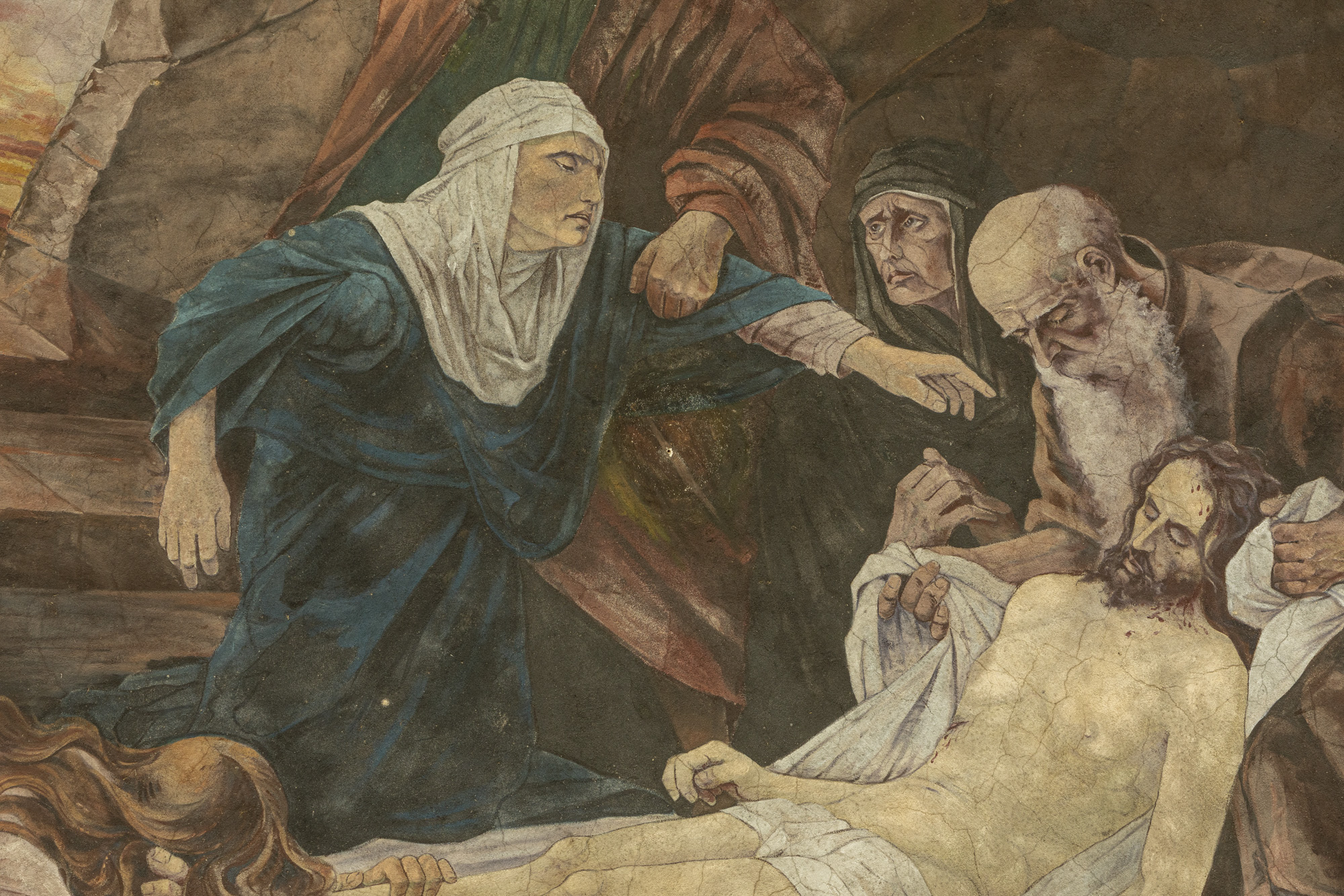 Polichromia – zdjęcie z krzyża