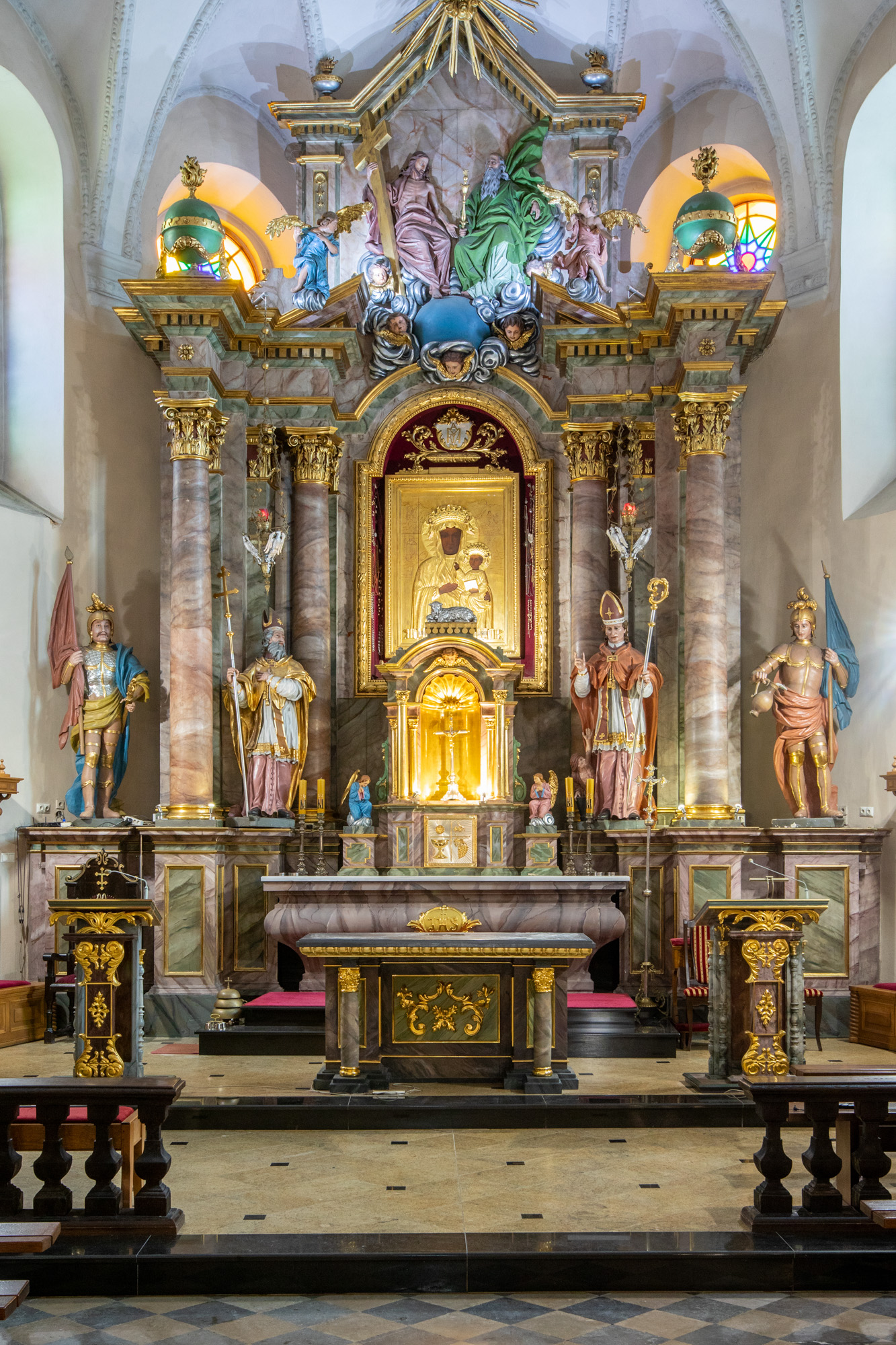 TL003539Ołtarz główny – Ołtarz Nawrócenia św. Pawła