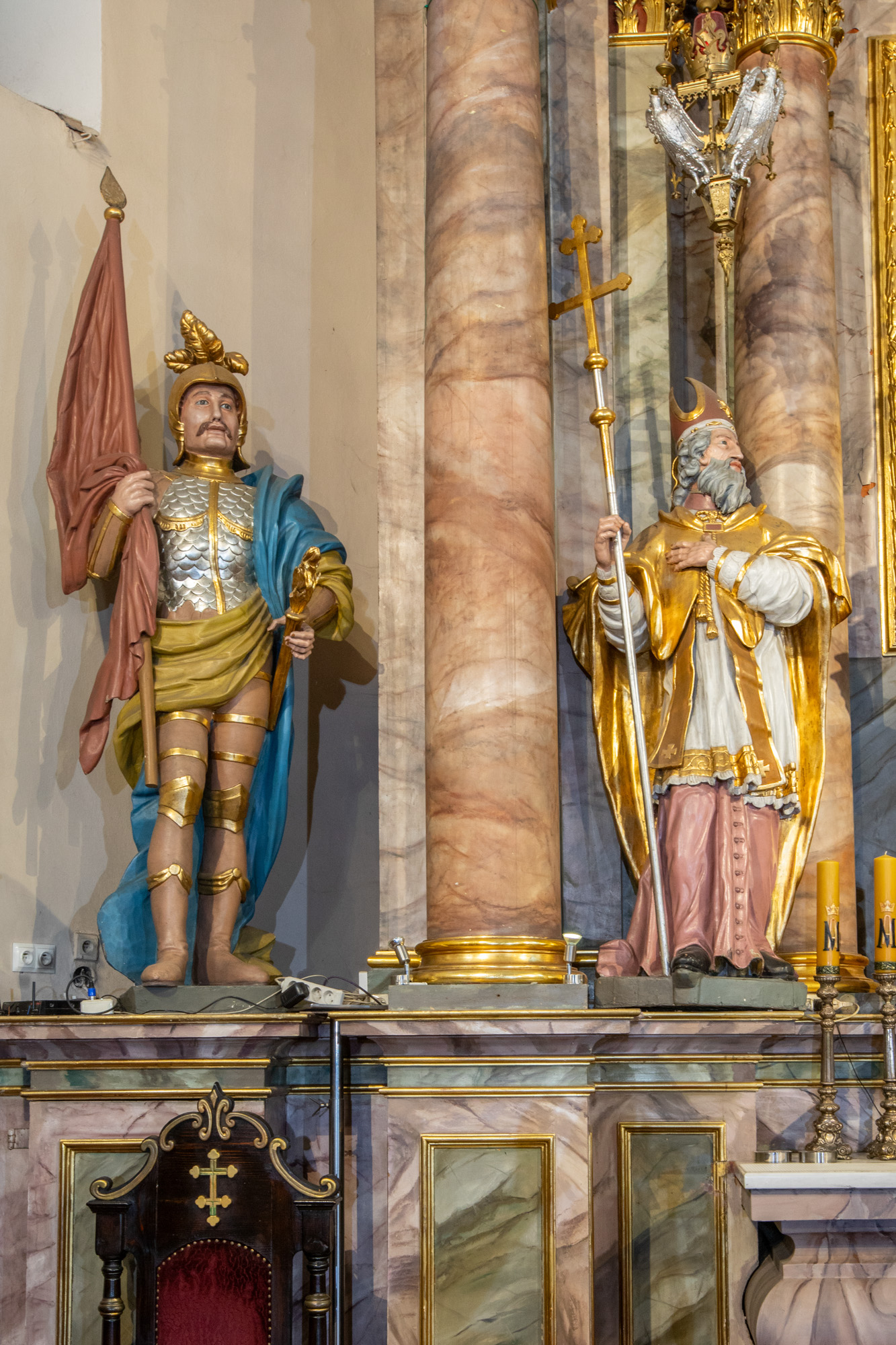 Ołtarz główny – Ołtarz Nawrócenia św. Pawła