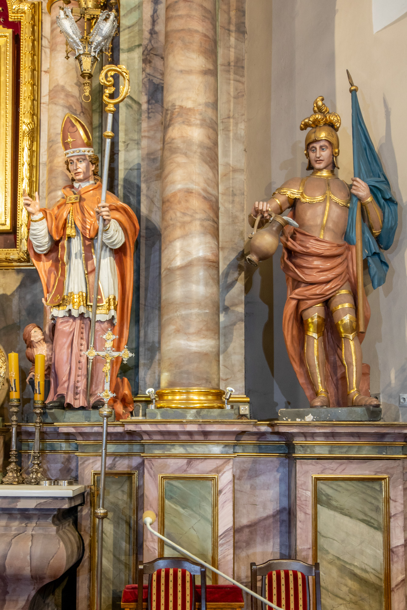 Ołtarz główny – Ołtarz Nawrócenia św. Pawła