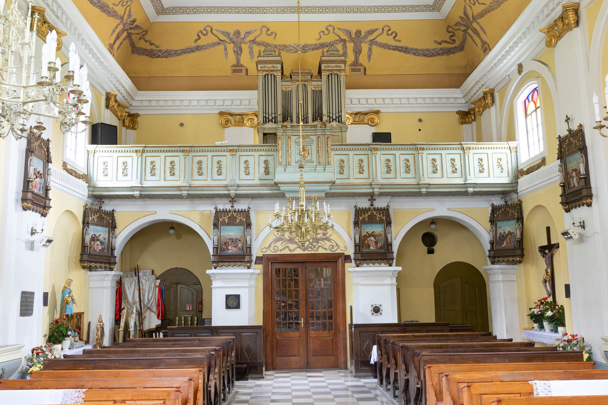 Balustrada chóru muzycznego