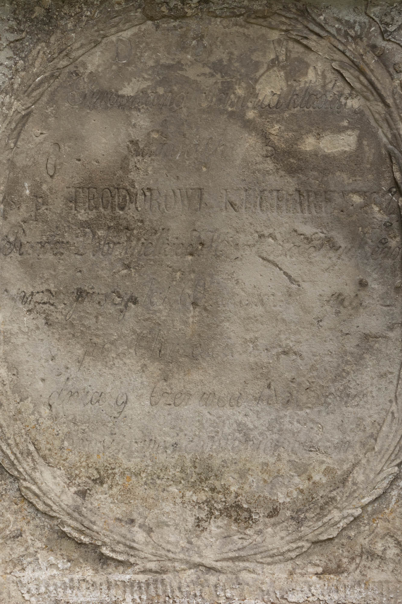 Epitafium Teodora Kucharewicza, zm. 1850