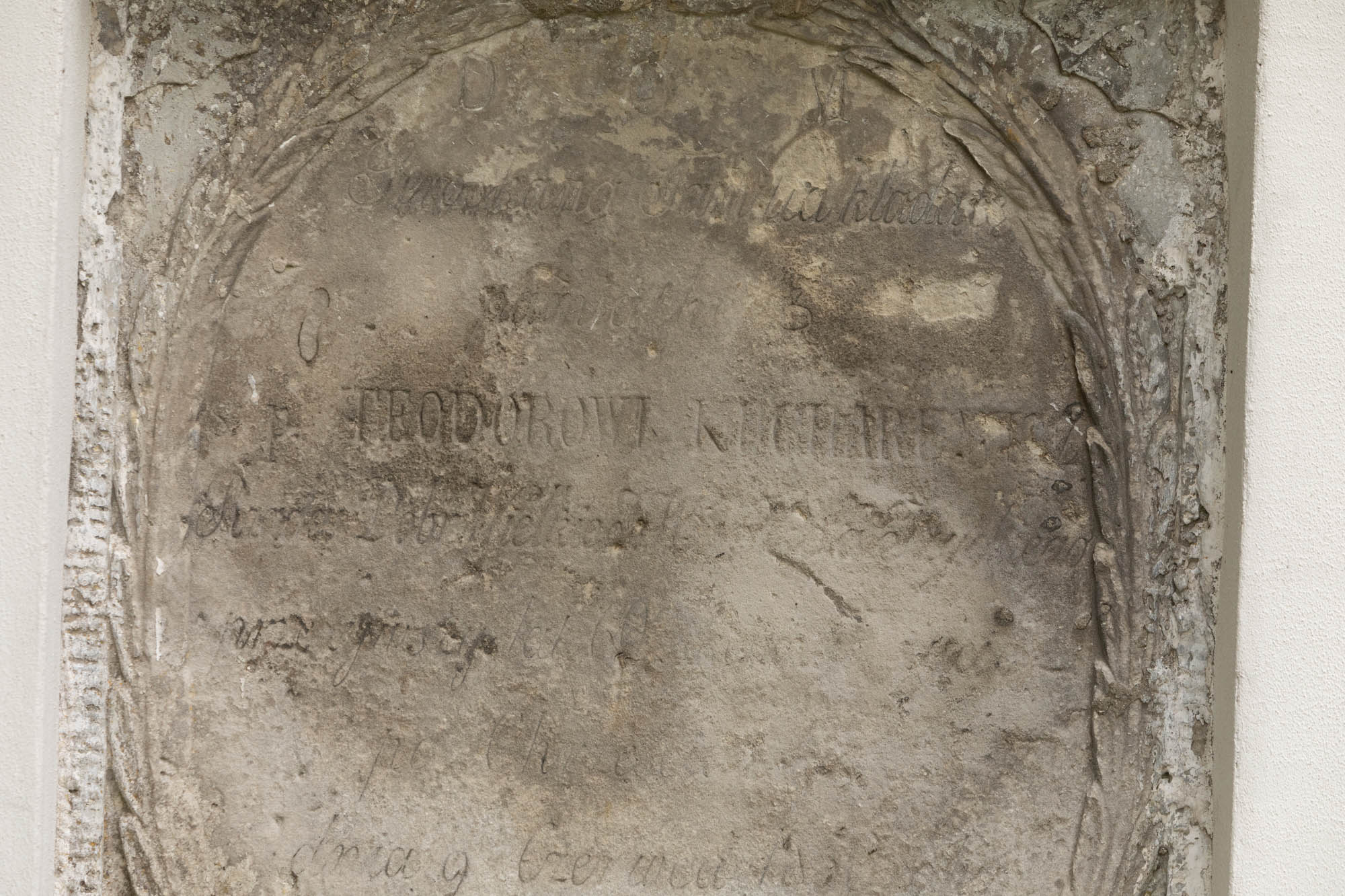 Epitafium Teodora Kucharewicza, zm. 1850