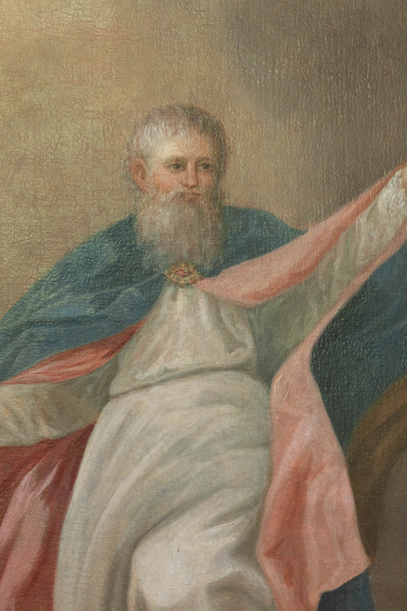 Obraz św. Trójcy w ołtarzu bocznym