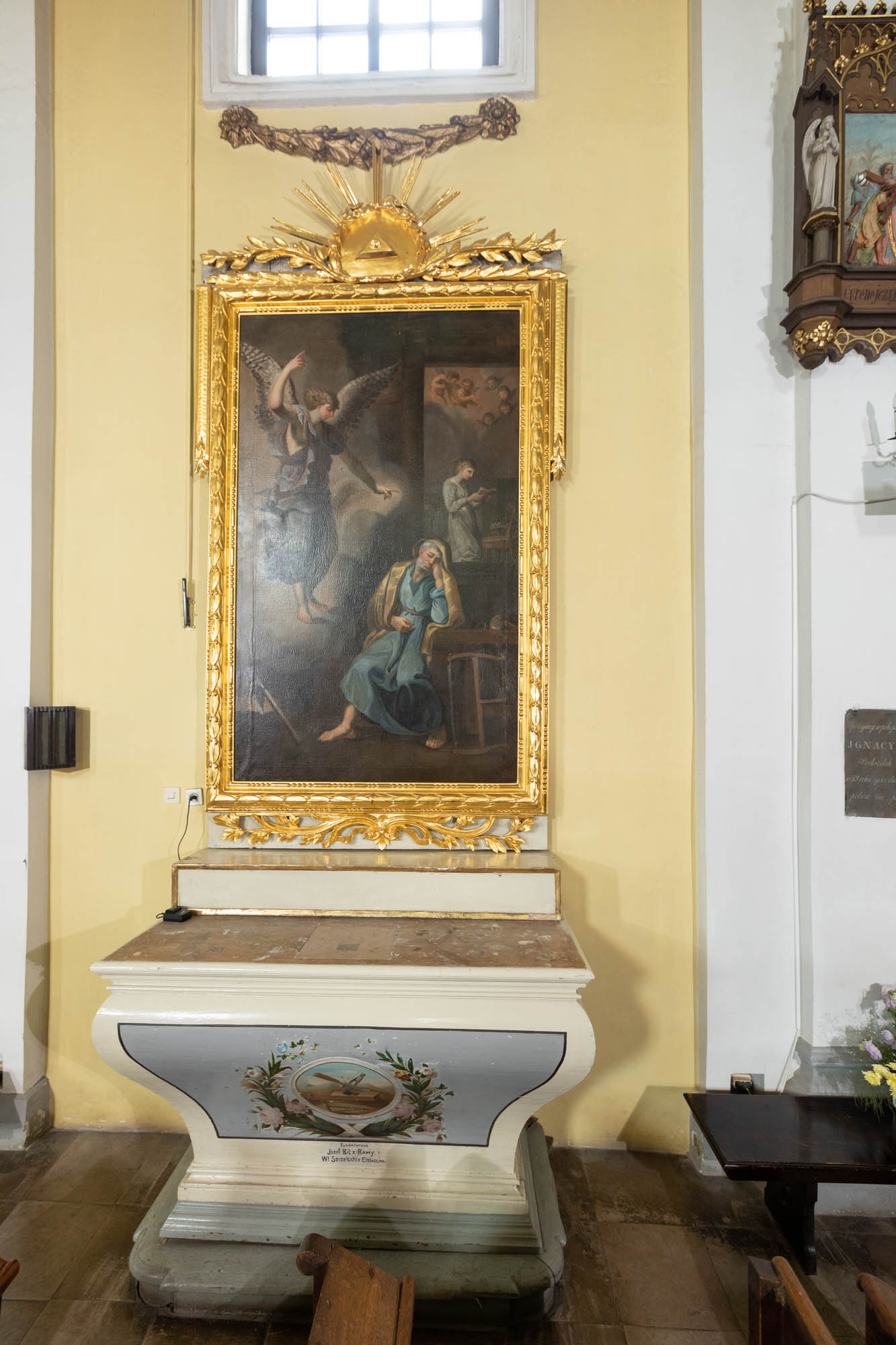 Ołtarz boczny św. Józefa