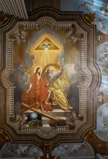 Polichromia – sufit nawy