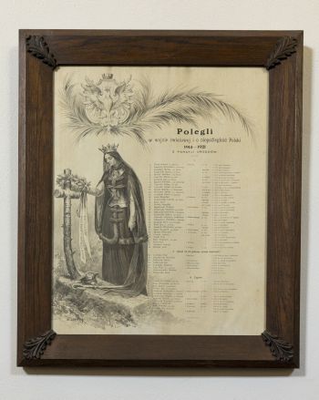 Obraz - „Polegli w wojnie światowej 1914-1921”