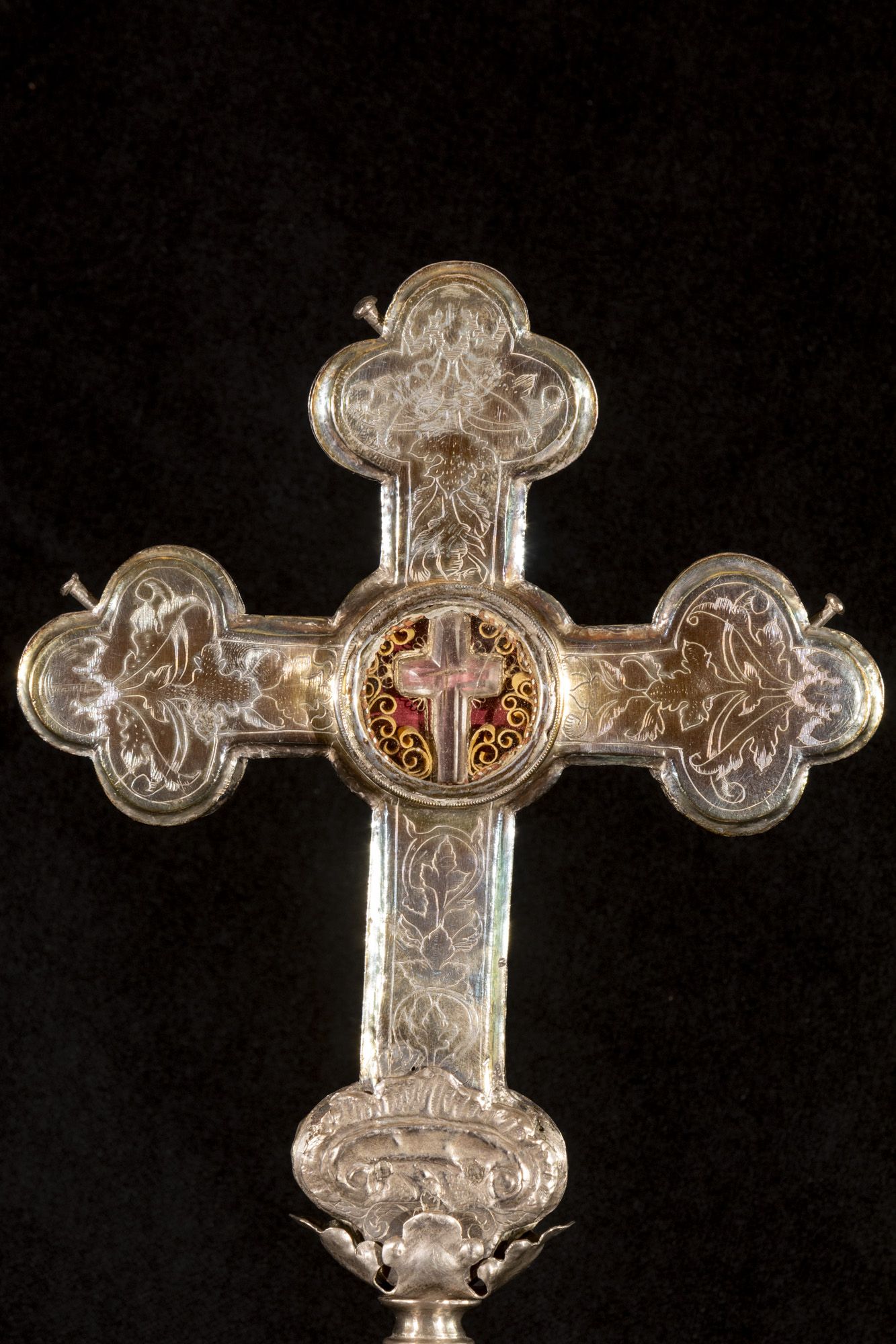 Pacyfikał z relikwii Drzewa Krzyża św.