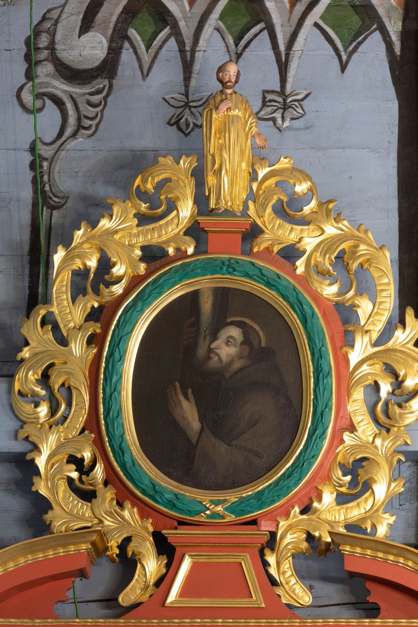 Obraz – św. Franciszek (?) – wg tradycji