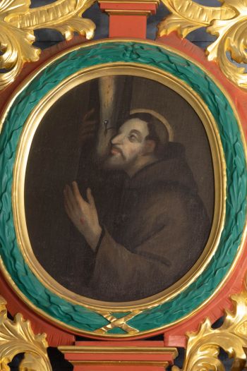 Obraz – św. Franciszek (?) – wg tradycji