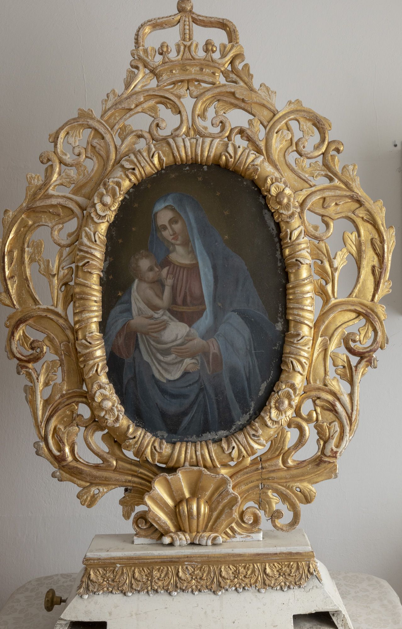 Feretron z obrazami M.B z Dzieciątkiem, Michała Archanioła