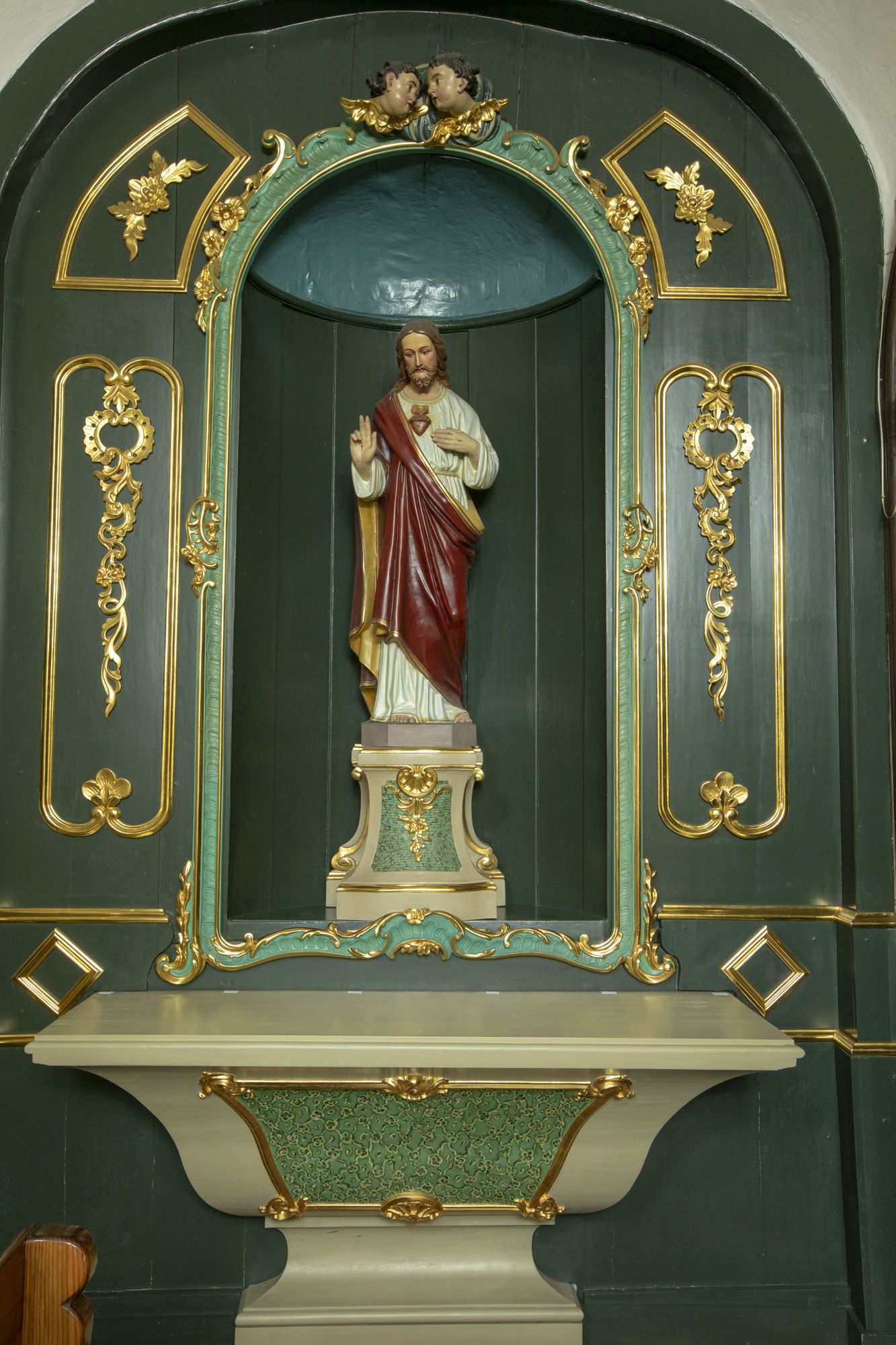 Ołtarz boczny – pierwotnie św. Wawrzyńca