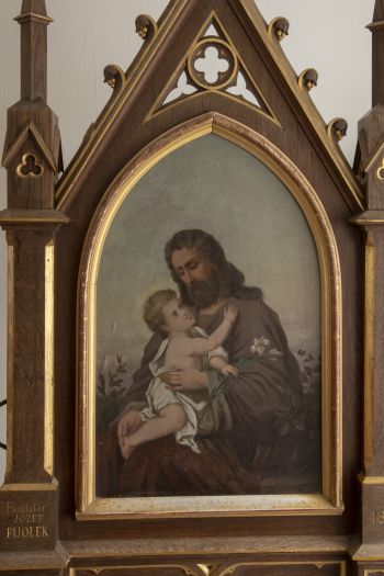 Obraz – św. Józef Opiekun, w feretronie