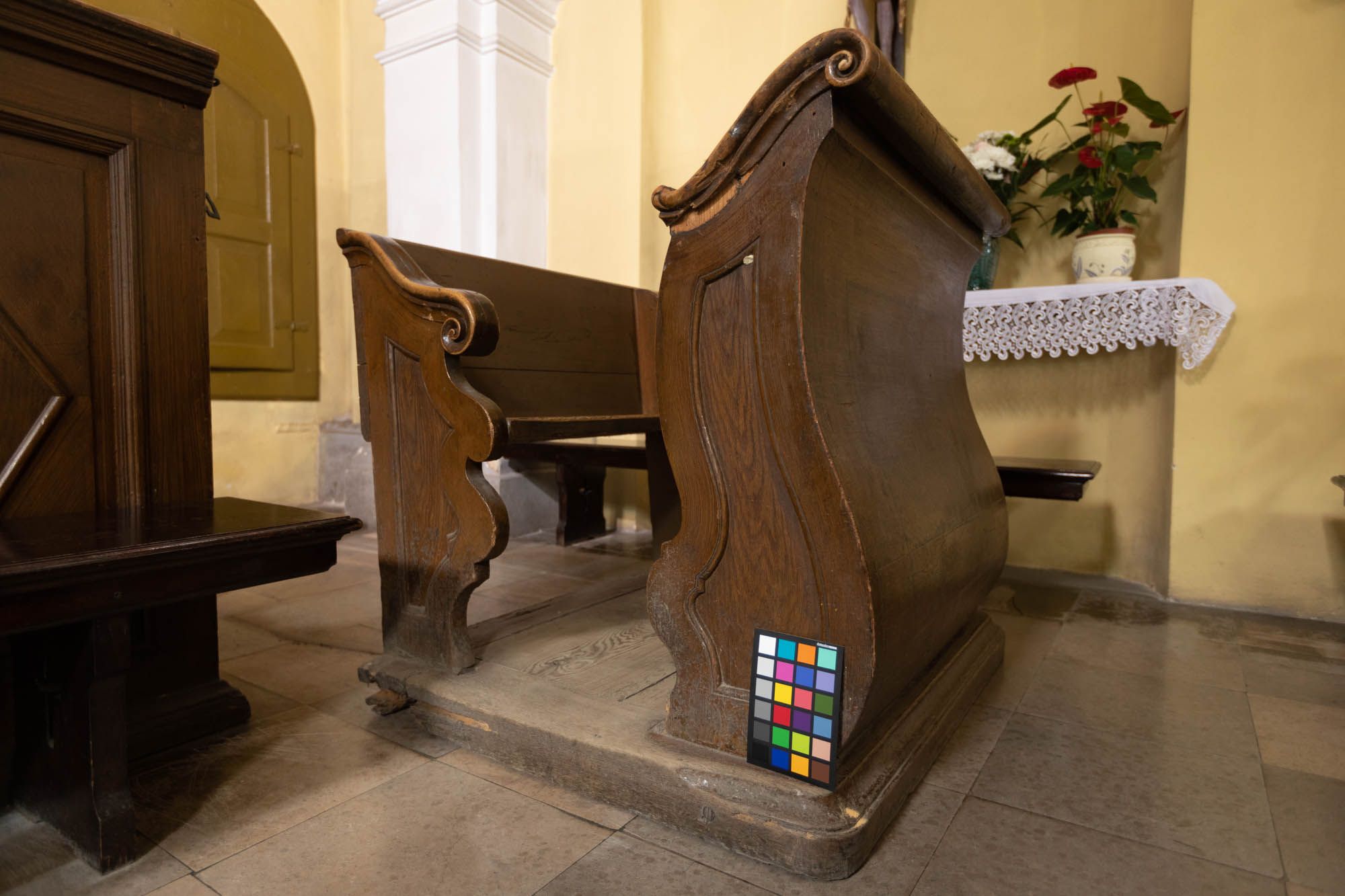 Para ławek dwuosobowych