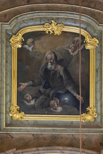 Obraz – Bóg Ojciec w ołtarzu głównym