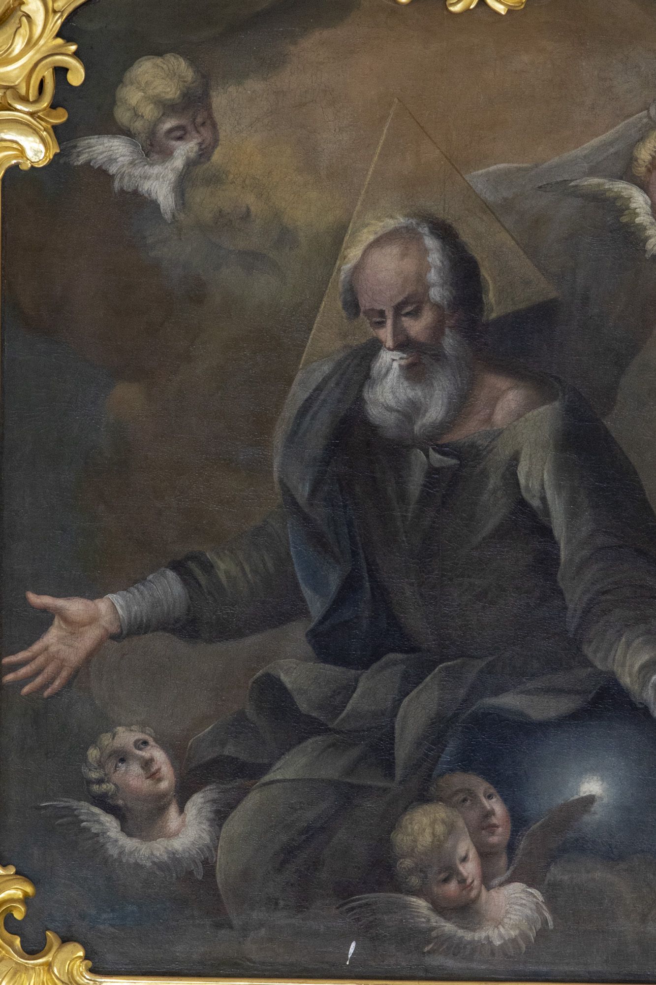 Obraz – Bóg Ojciec w ołtarzu głównym