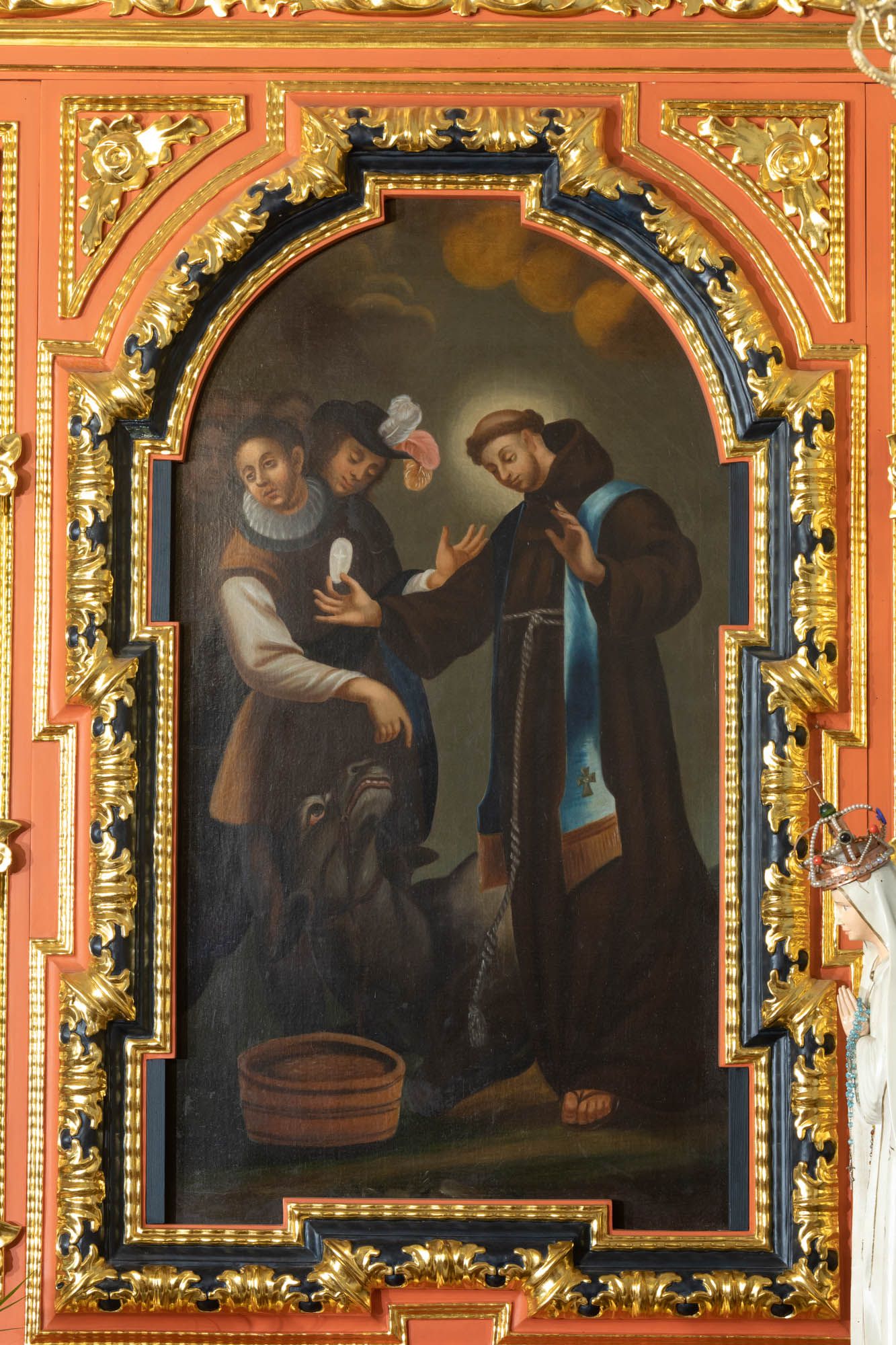 Obraz – św. Antoni Padewski (cud z osłem)