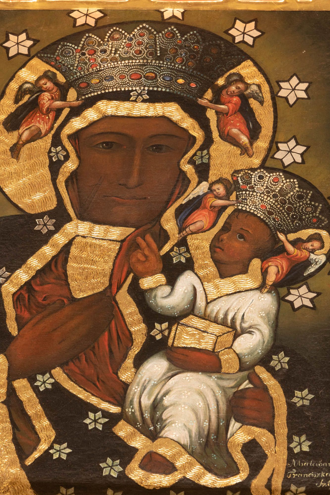 Obraz – M. Boska z dzieciątkiem (M.B. Częstochowska)