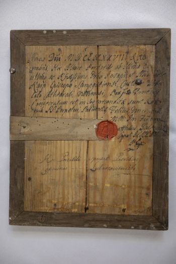 Portatyl w ołtarzu kaplicy bocznej