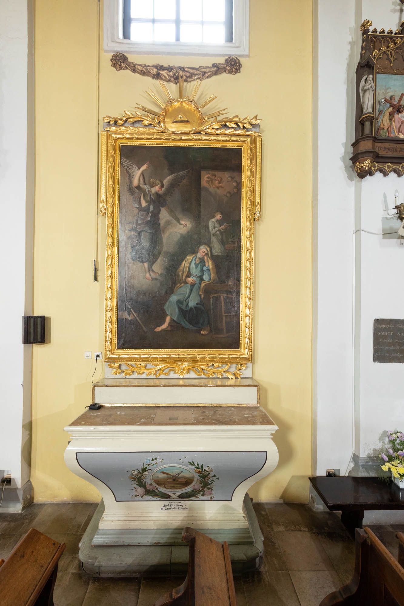 Ołtarz boczny św. Józefa