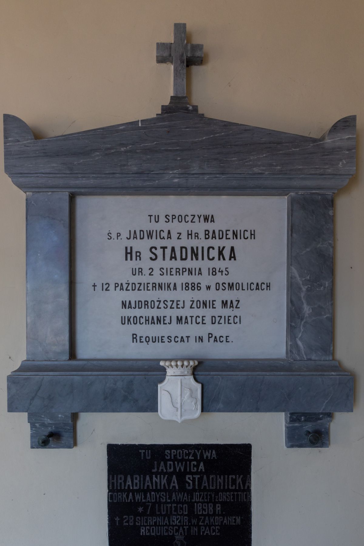 Epitafium hrabiny Jadwigi Stadnickiej