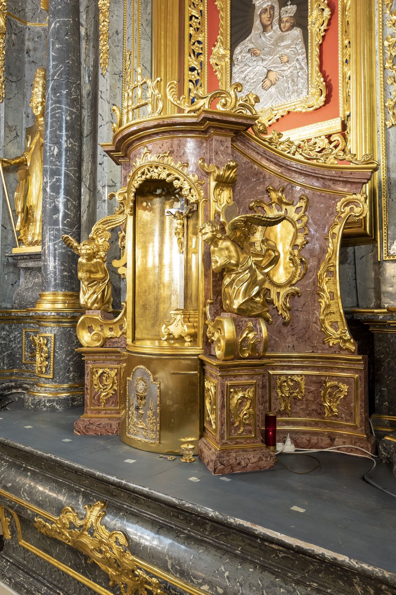 Tabernakulum ołtarza głównego