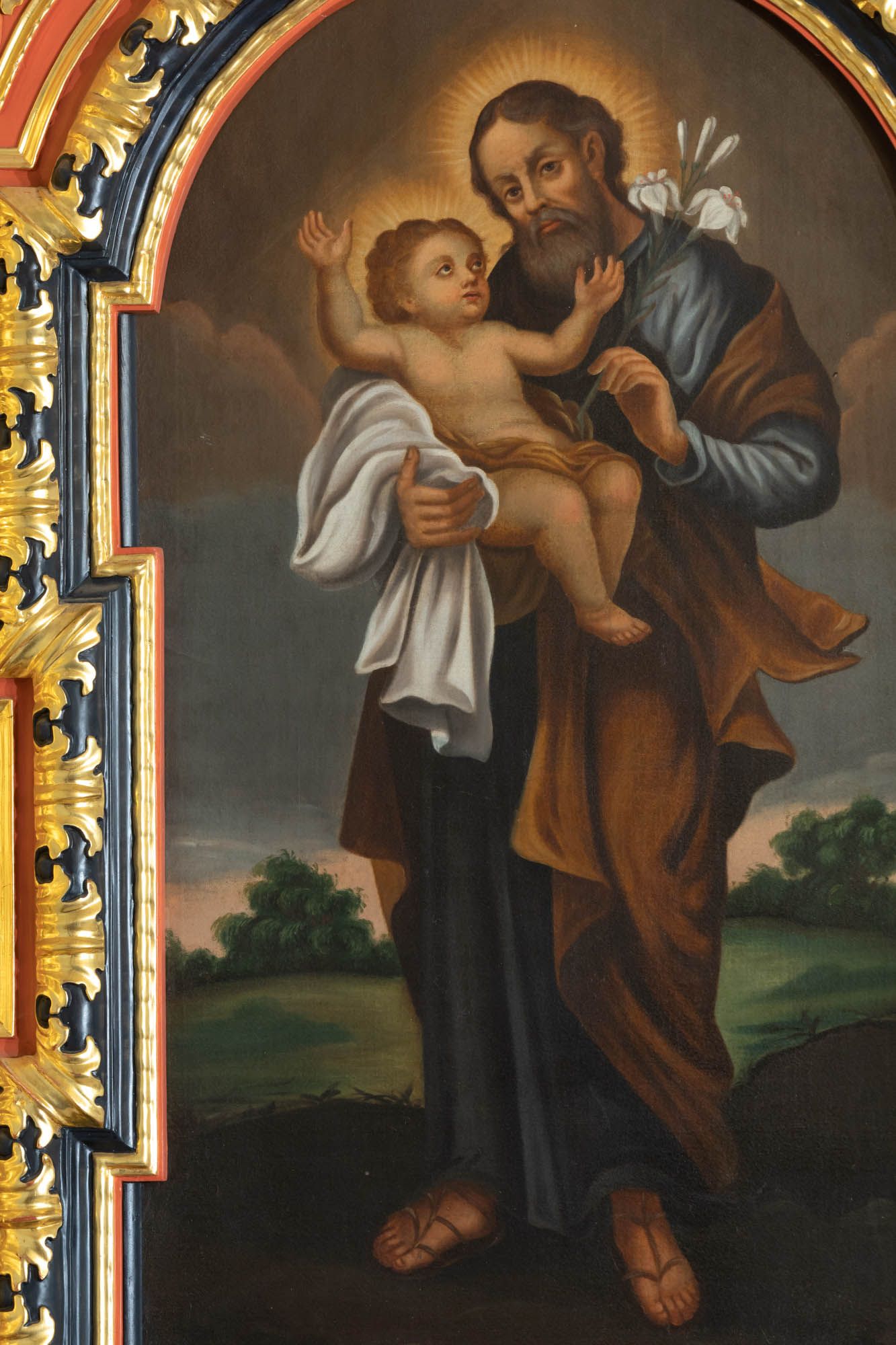 Obraz – św. Józef z Dzieciątkiem